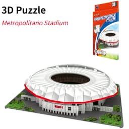 DIY Paper 3D Soccer Stadium Puzzle Construction Puzzles Toy Children Intellectual Development Educational Toys Christmas Gifts