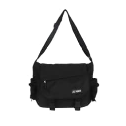 Women's Nylon Handheld One Shoulder Versatile Large Capacity Crossbody Bag Retro Work Travel Postman Bag