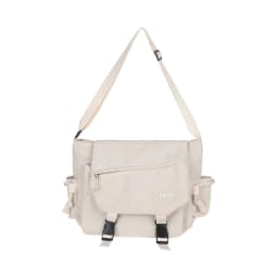 Women's Nylon Handheld One Shoulder Versatile Large Capacity Crossbody Bag Retro Work Travel Postman Bag