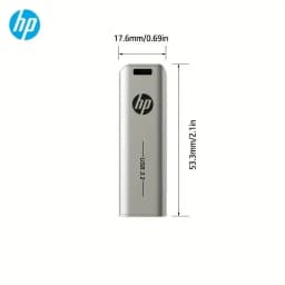 HP USB Flash Drive 3.2 32GB 64GB High Speed Sticks External Storage Metal Pen Drive Creative Personality Car Music