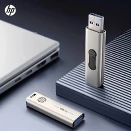 HP USB Flash Drive 3.2 32GB 64GB High Speed Sticks External Storage Metal Pen Drive Creative Personality Car Music