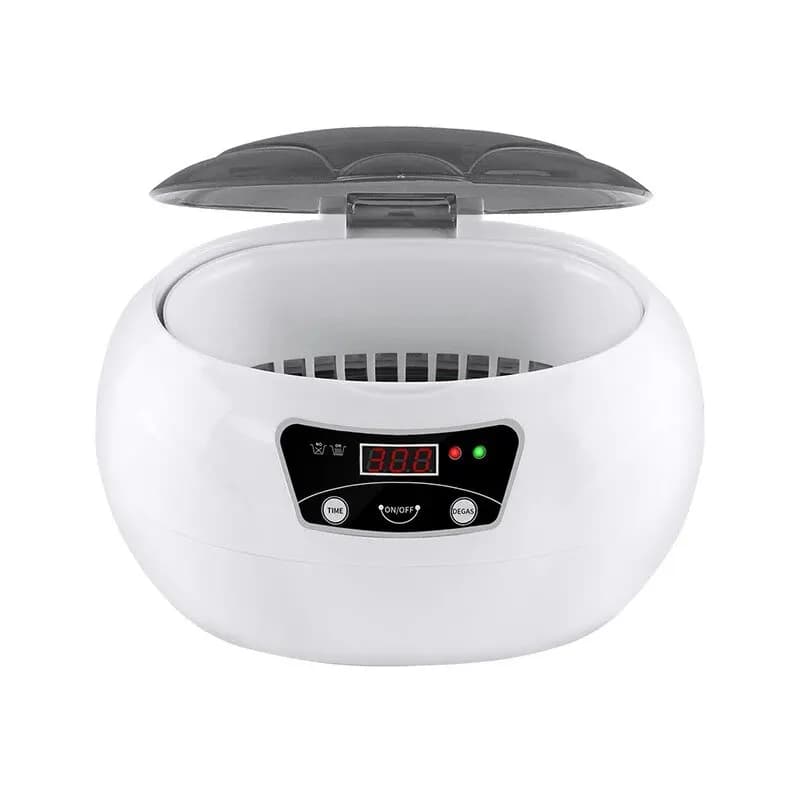 600ml Ultrasonic Cleaner Bath Timer for Jewelry Parts Glasses Manicure Stones Cutters Dental Razor Brush Ultrasound Sonic Boxc