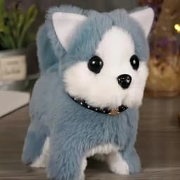 Baby Toy Dog That Walks Barks Tail Wagging Plush Interactive Electronic Pets Puppy Montessori Toys for Girls Boys Christmas Gift