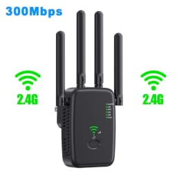 1200Mbps Wireless WiFi Repeater Wifi Signal Booster Dual-Band 2.4G 5G WiFi Extender 802.11ac Gigabit WiFi Amplifier WPS Router