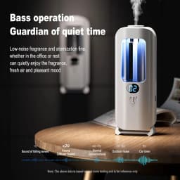 Rechargeable Aromatic Diffuser 5 Modes Essential Oil Diffuser Machine Homemade Perfume Diffuser for Home Car Room Fragrance