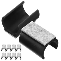 Furniture Pads Chair Legs Pads U-shaped Chair Leg Caps Felt Floor Protectors