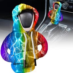 Hoodie Car Gear Shift Lever Cover Change Lever Sweatshirt Gearshift Cover Hoodie Gear Knob Sweater Car Interior  Decorations