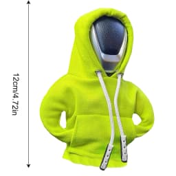 Hoodie Car Gear Shift Lever Cover Change Lever Sweatshirt Gearshift Cover Hoodie Gear Knob Sweater Car Interior  Decorations