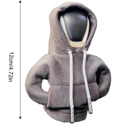 Hoodie Car Gear Shift Lever Cover Change Lever Sweatshirt Gearshift Cover Hoodie Gear Knob Sweater Car Interior  Decorations