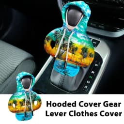Hoodie Car Gear Shift Lever Cover Change Lever Sweatshirt Gearshift Cover Hoodie Gear Knob Sweater Car Interior  Decorations