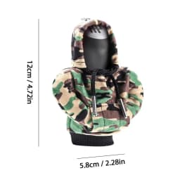Hoodie Car Gear Shift Lever Cover Change Lever Sweatshirt Gearshift Cover Hoodie Gear Knob Sweater Car Interior  Decorations