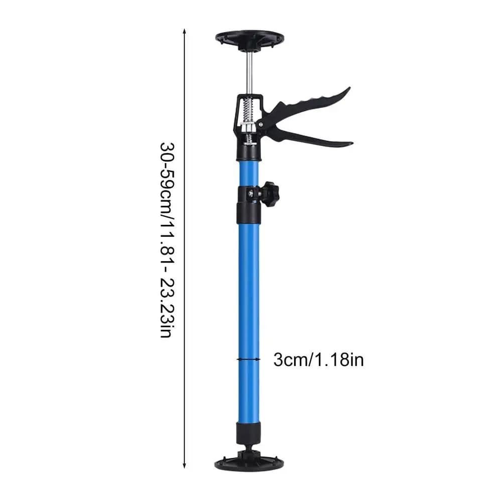 Cabinet Installation Jack Labor-Saving Telescopic Steel Hand Work Support Rod Third Hand Tool Hand Jack for Drywall Ratcheting