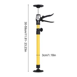 Cabinet Installation Jack Labor-Saving Telescopic Steel Hand Work Support Rod Third Hand Tool Hand Jack for Drywall Ratcheting