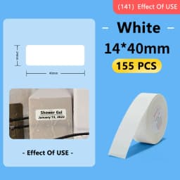 Niimbot D11/D101/D110 Mini Portable Printer White Tape Sticker Papers Waterproof  Anti-Oil No Glue Thermal Label Printer New