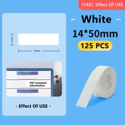 Niimbot D11/D101/D110 Mini Portable Printer White Tape Sticker Papers Waterproof  Anti-Oil No Glue Thermal Label Printer New