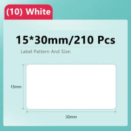 Niimbot D11/D101/D110 Mini Portable Printer White Tape Sticker Papers Waterproof  Anti-Oil No Glue Thermal Label Printer New