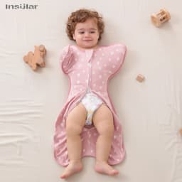 New Baby Newborn Baby Swaddle Sleeveless Summer Thin Cotton Soft 2-Ways Zipper Diaper Changing Bag