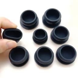 1/2/5/10/20Pcs Black Silicone Rubber Snap-on Hole Plug 2.5mm-50.6mm Blanking End Caps Seal Stopper