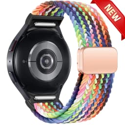 No Gaps Braided Band For Samsung Galaxy Watch 7 6 5 4 44mm 40mm/5 pro magnetic bracelet Galaxy watch6 watch4 classic 47 43 strap