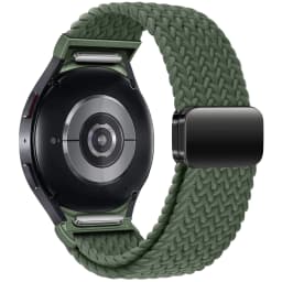 No Gaps Braided Band For Samsung Galaxy Watch 7 6 5 4 44mm 40mm/5 pro magnetic bracelet Galaxy watch6 watch4 classic 47 43 strap