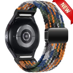 No Gaps Braided Band For Samsung Galaxy Watch 7 6 5 4 44mm 40mm/5 pro magnetic bracelet Galaxy watch6 watch4 classic 47 43 strap