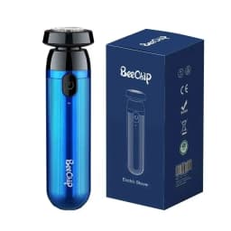 Mini Electric Shaver Compact Lightweight Portable Car Rechargeable Razor Speed Fast Low Noise Washable Self-Service Shaver
