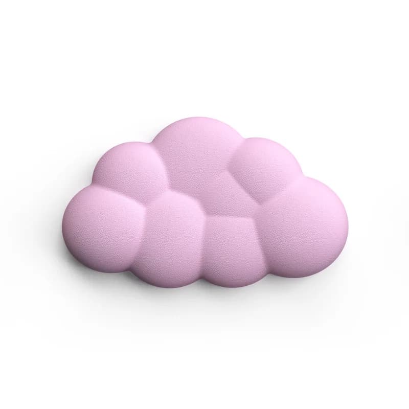 Mouse pad with wrist rest keyboard cloud anti-slip memory foam desktop office gamer mouse wrist rest