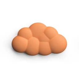 Mouse pad with wrist rest keyboard cloud anti-slip memory foam desktop office gamer mouse wrist rest