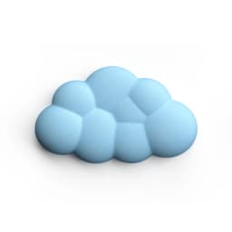 Mouse pad with wrist rest keyboard cloud anti-slip memory foam desktop office gamer mouse wrist rest