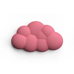Mouse pad with wrist rest keyboard cloud anti-slip memory foam desktop office gamer mouse wrist rest