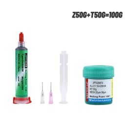 Sn42Bi58 SMD Welding Paste 138 ℃ Low Temperature Lead-free Syringe No Clean Solder Paste For Phone Component Repair