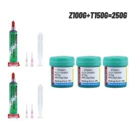 Sn42Bi58 SMD Welding Paste 138 ℃ Low Temperature Lead-free Syringe No Clean Solder Paste For Phone Component Repair