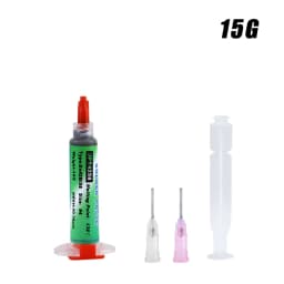 Sn42Bi58 SMD Welding Paste 138 ℃ Low Temperature Lead-free Syringe No Clean Solder Paste For Phone Component Repair
