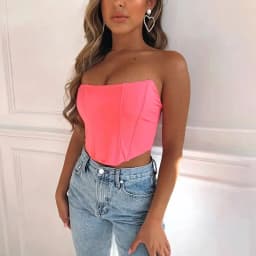 2024 Sleeveless Vest Off Shoulder Velvet Fashion Sexy Corset Crop Tops Vest Female Underwear Backless