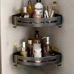 Shelf for Storage Bathroom Shelves Aluminium Shampoo Holder Shower Shelf Shower Shelf Bathroom Accessories No-drill Shelves
