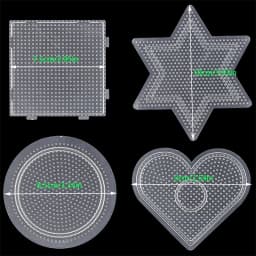 Fuse Beads Kit 24/48 colors 2.6MM 3D Pixel Puzzle Iron Beads Handmade Crafts Decor DIY Make Puzzle High Quality Melting Beads