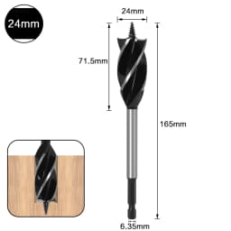 10mm-35mm Twist Drill Bit Set Wood Fast Cut Auger Carpenter Joiner Tool Drill Bit For Wood Cut Suit for woodworking
