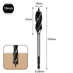 10mm-35mm Twist Drill Bit Set Wood Fast Cut Auger Carpenter Joiner Tool Drill Bit For Wood Cut Suit for woodworking