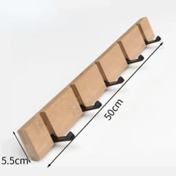 Foldable Bamboo Clothes Hooks Behind Door Wall-mounted Hangers Household Coat Towel Hook Shelf Bathroom Hanging Rack