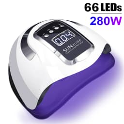 X19 MAX UV LED Nail Drying Lamp 320W Professional UV Nail Art Dryer Light for Gel Nails 72 Beads Fast Curing Gel Polish Lamp