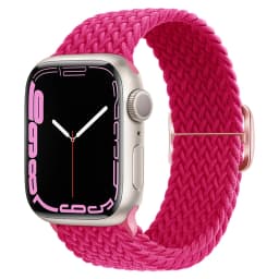 Braided Solo Loop For Apple watch Ultra band 40mm 44mm 41mm 38mm 49mm 45mm Elastic Nylon bracelet iWatch series 9 8 7 3 se strap