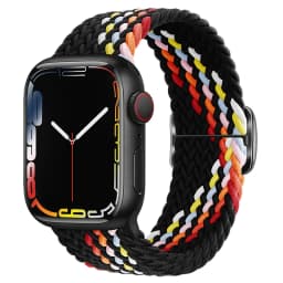 Braided Solo Loop For Apple watch Ultra band 40mm 44mm 41mm 38mm 49mm 45mm Elastic Nylon bracelet iWatch series 9 8 7 3 se strap