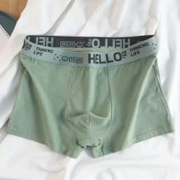 1/5pcs Mens Underwear Male Boxers Sexy Underpant Comfortable Breathable Fashion Style Softness Boys Catton Panties Boxershorts