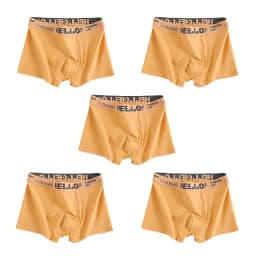 1/5pcs Mens Underwear Male Boxers Sexy Underpant Comfortable Breathable Fashion Style Softness Boys Catton Panties Boxershorts