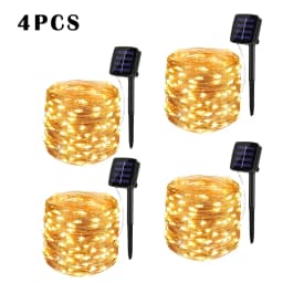 7m/12m/22m/32m/52m/102m LED Solar String Light Outdoor Garden Fairy Lights 1000 Leds Waterproof Lamp for Christmas Party Decor