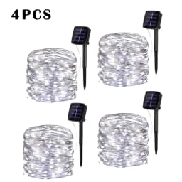 7m/12m/22m/32m/52m/102m LED Solar String Light Outdoor Garden Fairy Lights 1000 Leds Waterproof Lamp for Christmas Party Decor