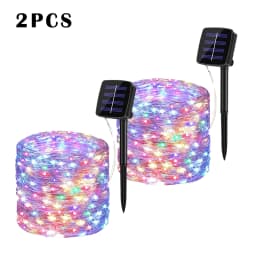 7m/12m/22m/32m/52m/102m LED Solar String Light Outdoor Garden Fairy Lights 1000 Leds Waterproof Lamp for Christmas Party Decor