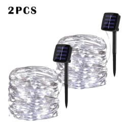 7m/12m/22m/32m/52m/102m LED Solar String Light Outdoor Garden Fairy Lights 1000 Leds Waterproof Lamp for Christmas Party Decor