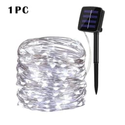 7m/12m/22m/32m/52m/102m LED Solar String Light Outdoor Garden Fairy Lights 1000 Leds Waterproof Lamp for Christmas Party Decor