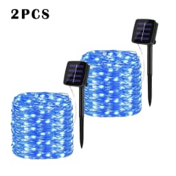 7m/12m/22m/32m/52m/102m LED Solar String Light Outdoor Garden Fairy Lights 1000 Leds Waterproof Lamp for Christmas Party Decor
